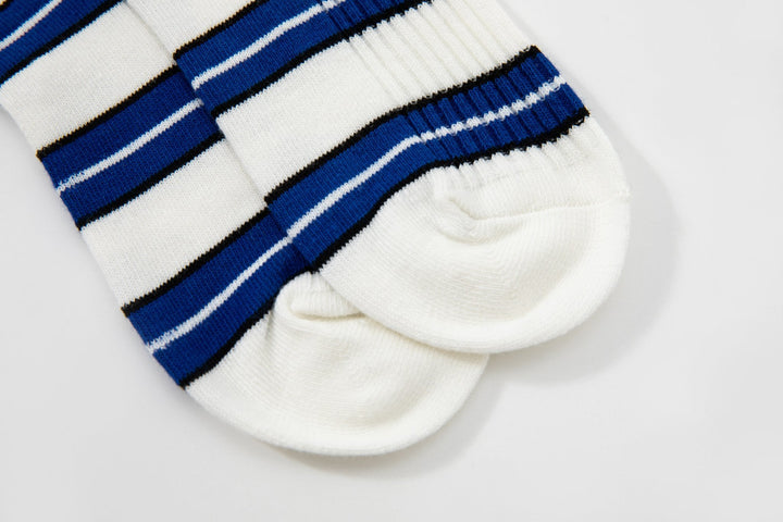 Women Quarter Crew Socks - Men's and women's socks - striped socks - couples breathable cotton socks - Mesa Socks