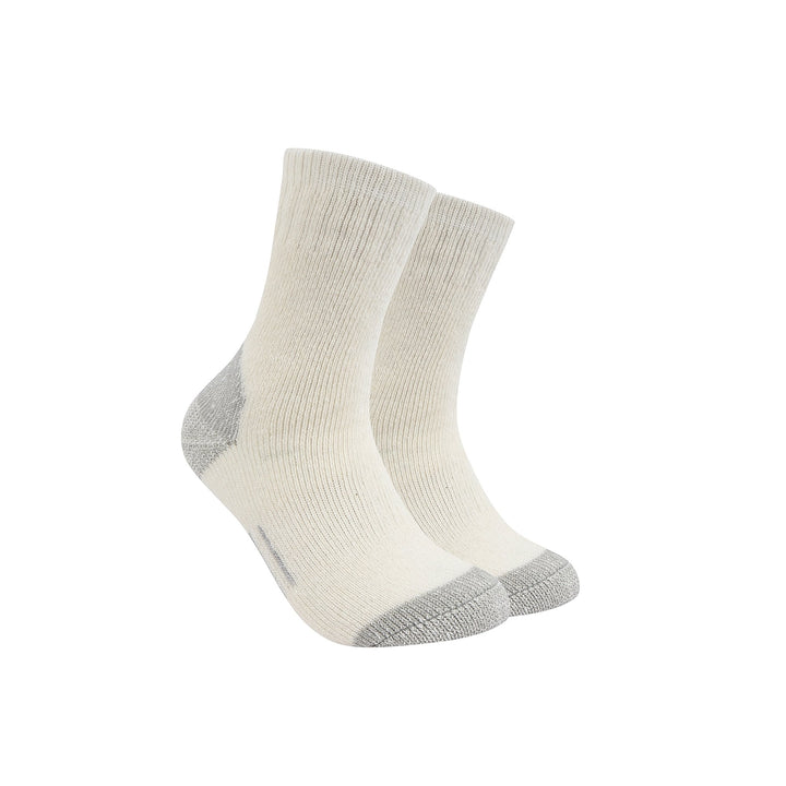 Women's Crew Merino wool socks - Autumn winter socks -thick warm socks - skin-friendly Outdoor hiking beige socks -Mesa Socks