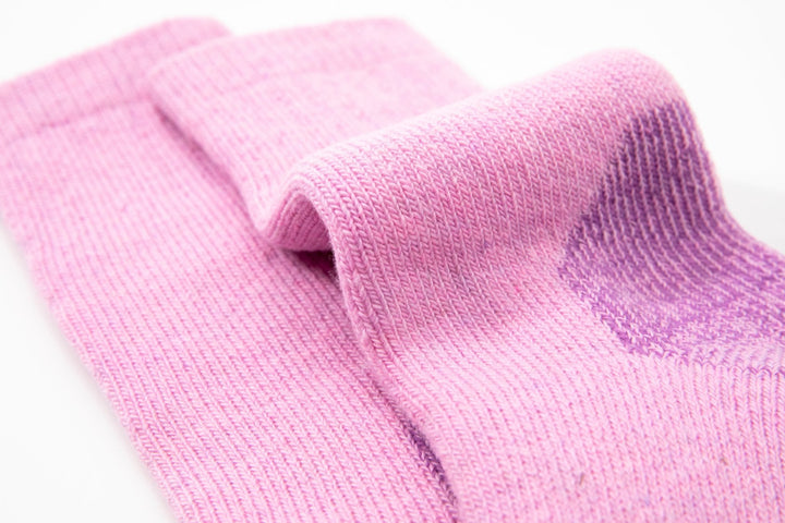 Women's Crew Merino wool socks -Autumn winter socks -thick warm socks - skin-friendly Outdoor hiking purple socks -Mesa Socks