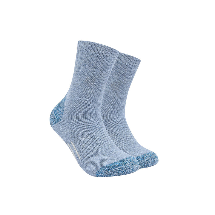 Women's Crew Merino wool socks - Autumn winter socks - thick warm socks - skin-friendly Outdoor hiking blue socks -Mesa Socks