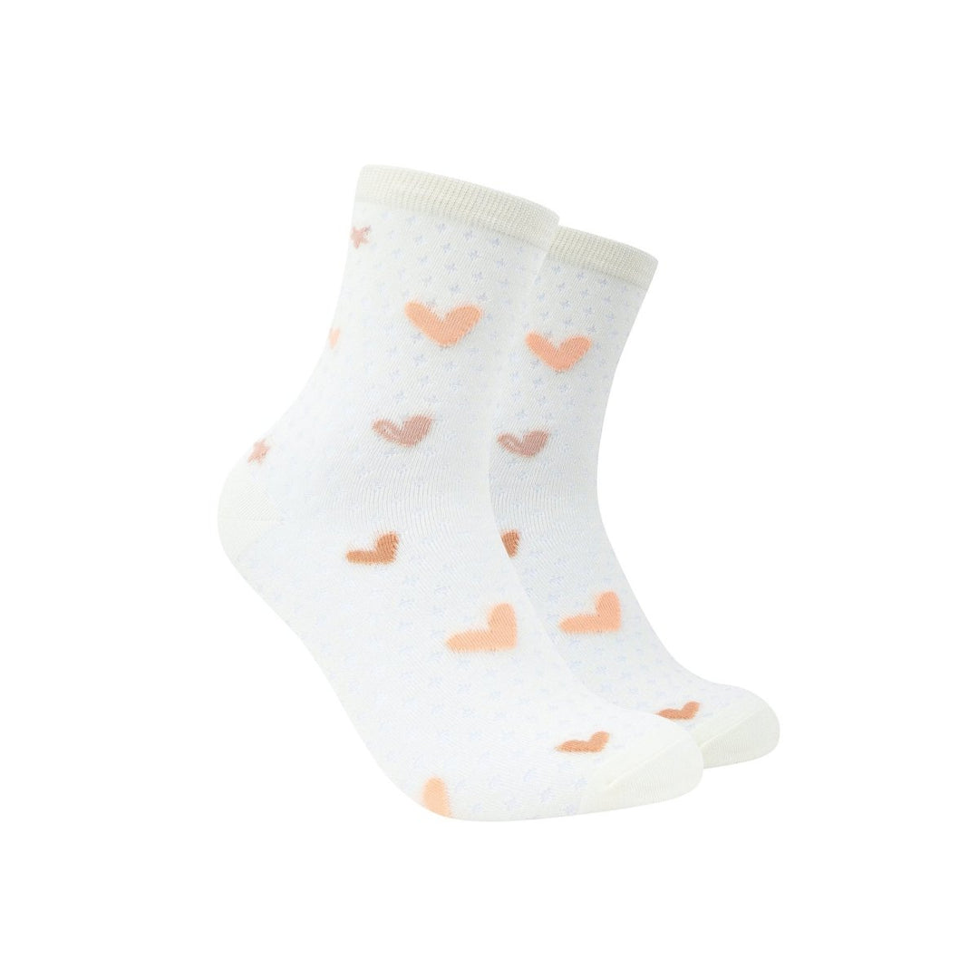 Women's Japanese Cute Patterned Quarter Socks - Mesa Socks