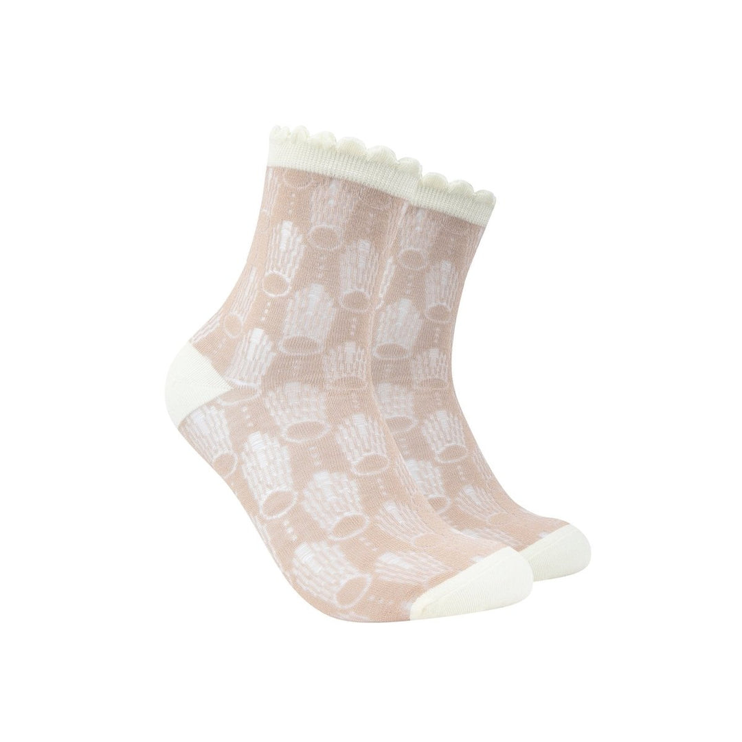 Women's Japanese Patterned Collection Quarter Socks - Mesa Socks