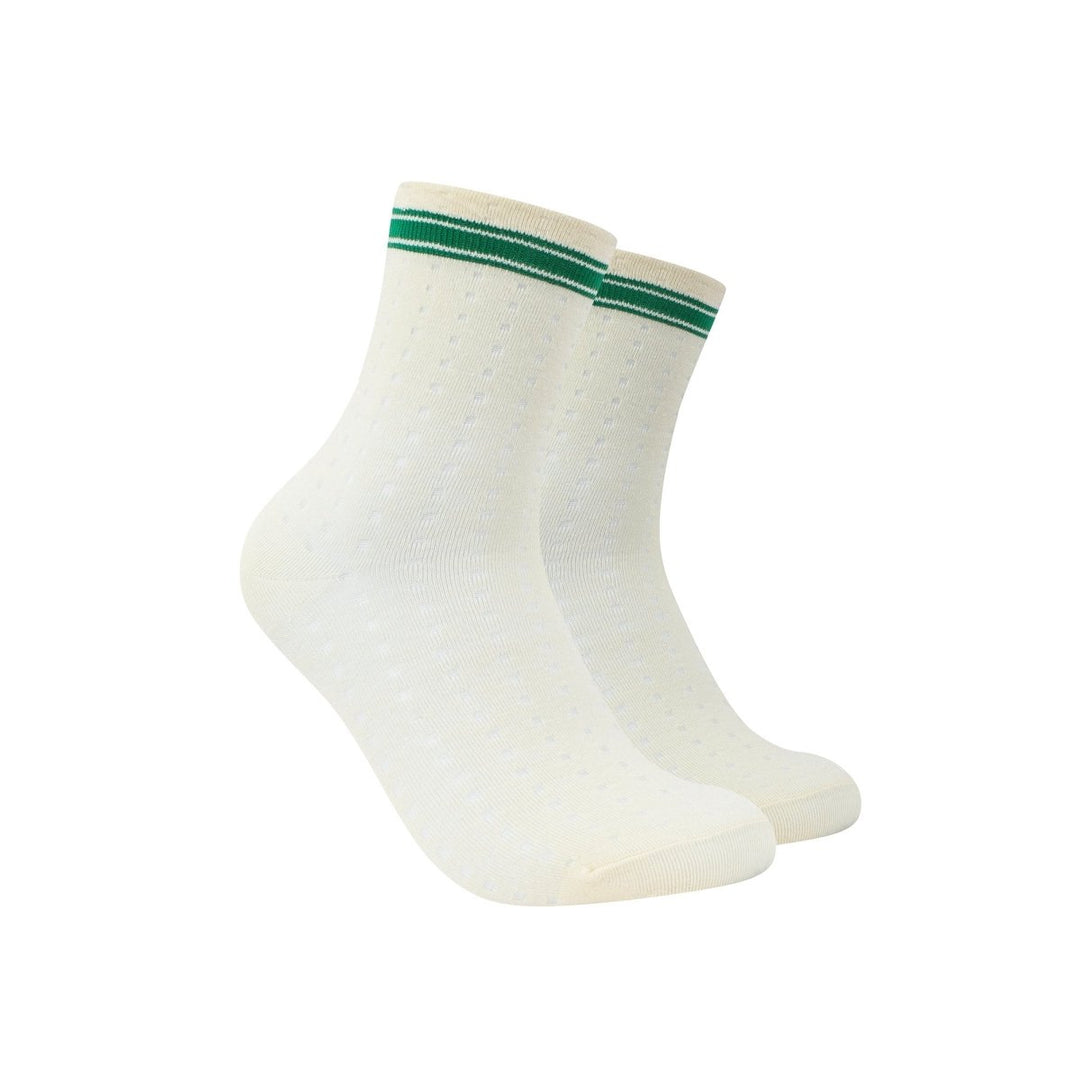 Women's Japanese Striped Feminine Crew Socks - Mesa Socks