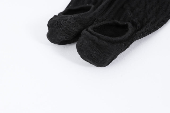 Women's Solid Color Breathable Shallow Mouth Cotton Boat Socks - Mesa Socks